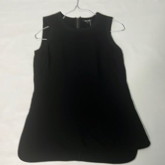 NIC+ZOE SLEEVELESS BLACK SPLIT HEM BLOUSE SIZE S - Picture 2 of 7